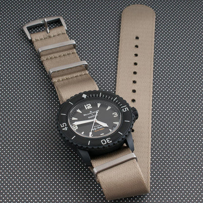 Seat Belt Pass Through Military Style Watch Straps