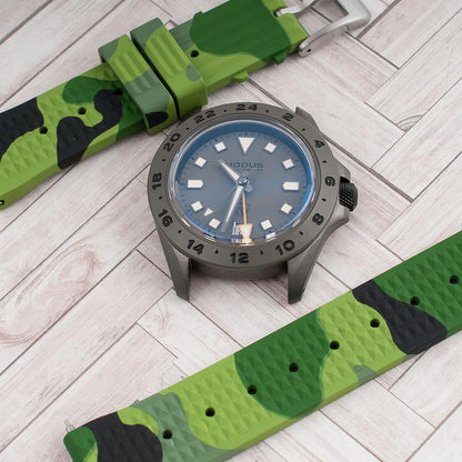 Waffle FKM Rubber Quick Release Watch Straps