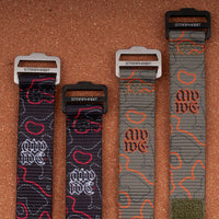 AWWC x StrapHabit Topo Hook and Loop Watch Straps