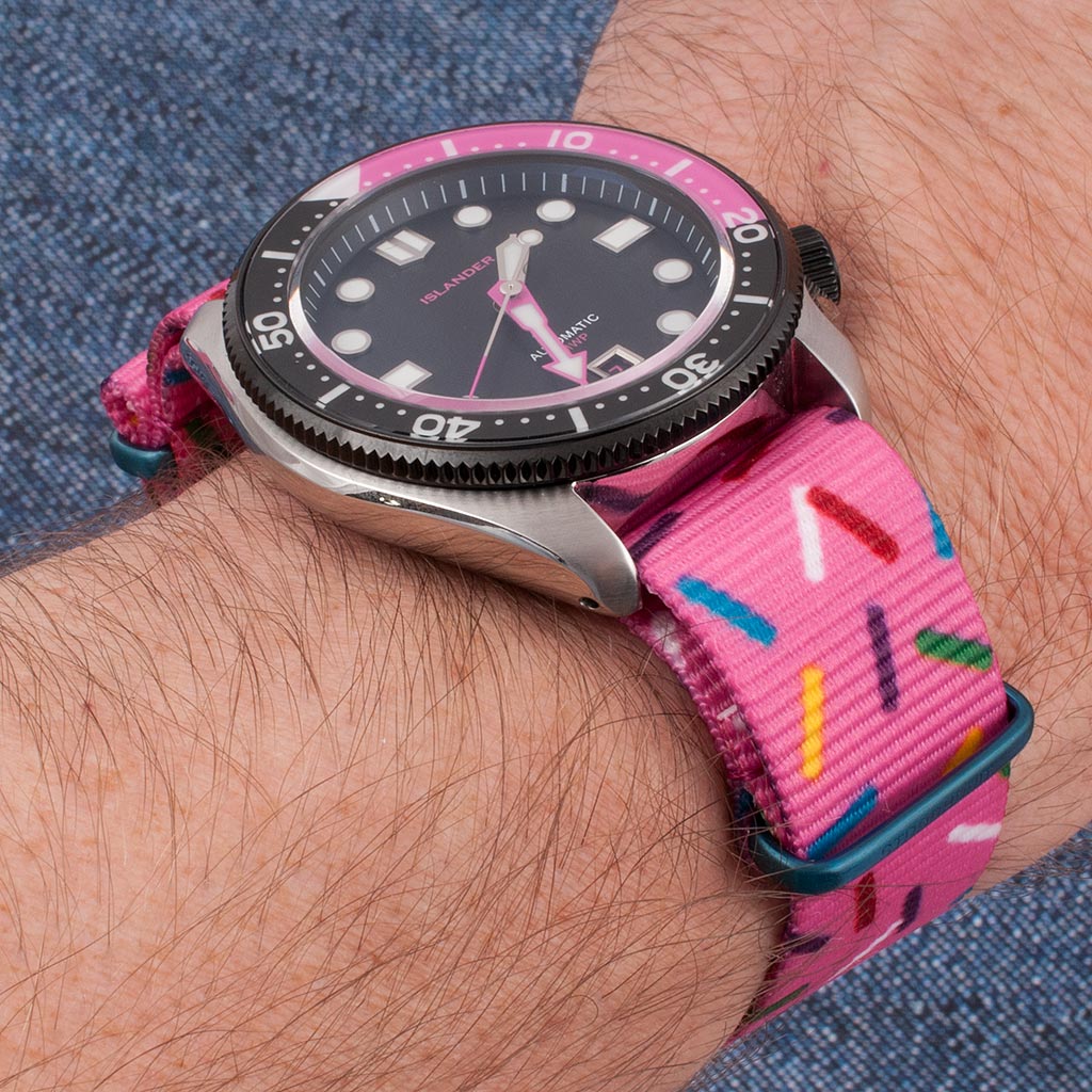 BladeHQ x StrapHabit Dessert Warrior Watch Straps