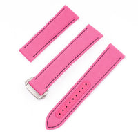 Brodinkee x StrapHabit Men Wear Pink 2025 Deployant Sailcloth Watch Straps