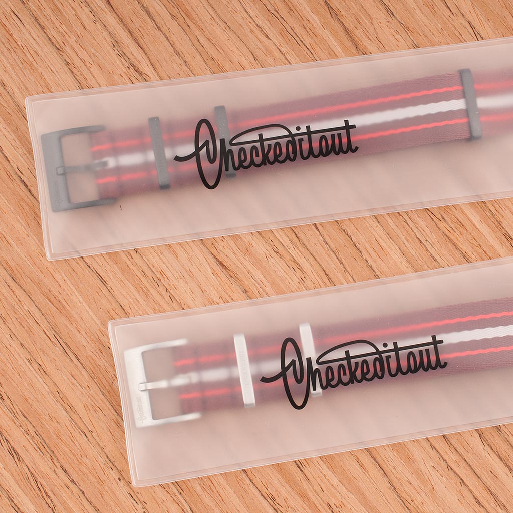 Checkeditout x StrapHabit Seat Belt Watch Straps