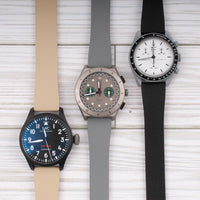 CTS Deployant Smooth FKM Rubber Watch Straps