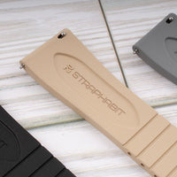 CTS Deployant Smooth FKM Rubber Watch Straps