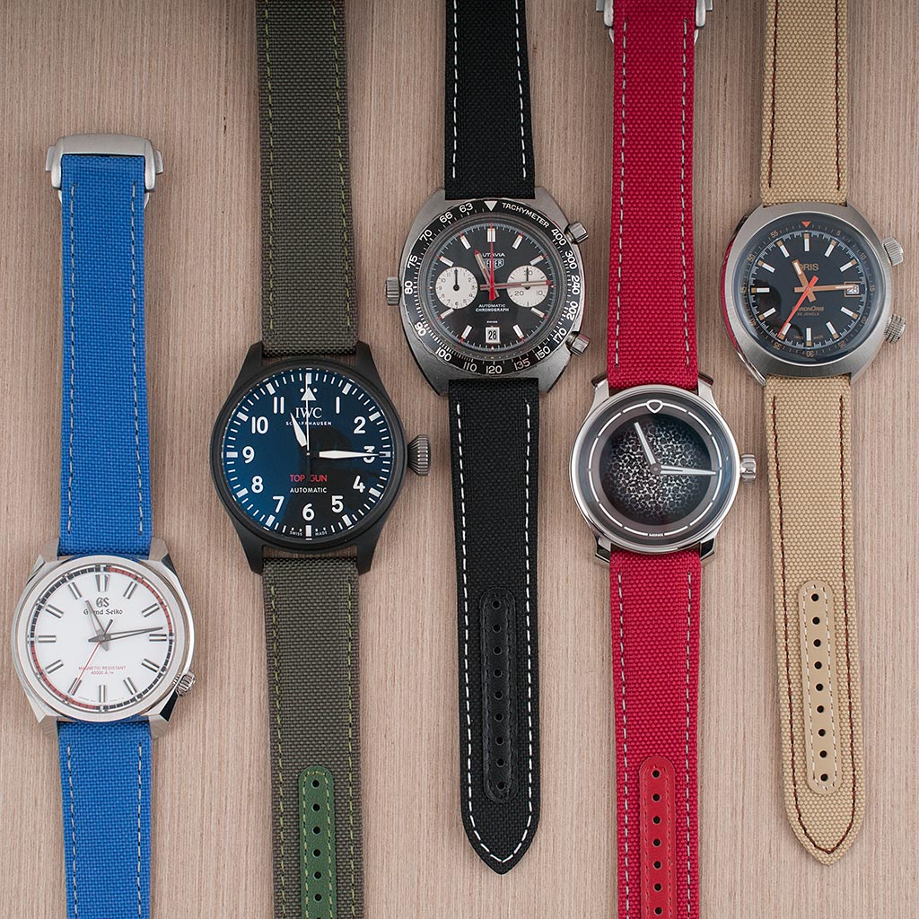 Deployant Sailcloth Quick Release Watch Straps