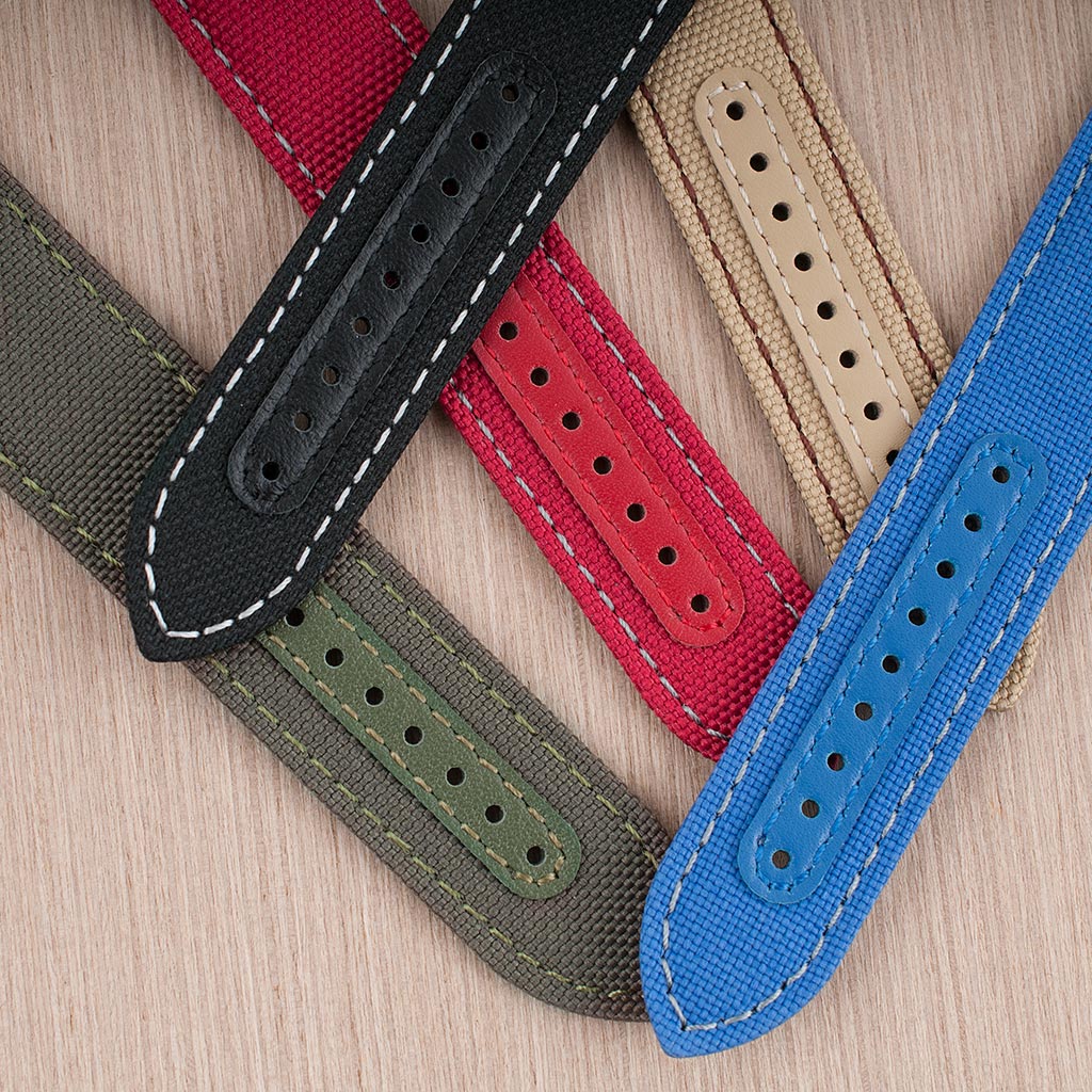 Deployant Sailcloth Quick Release Watch Straps