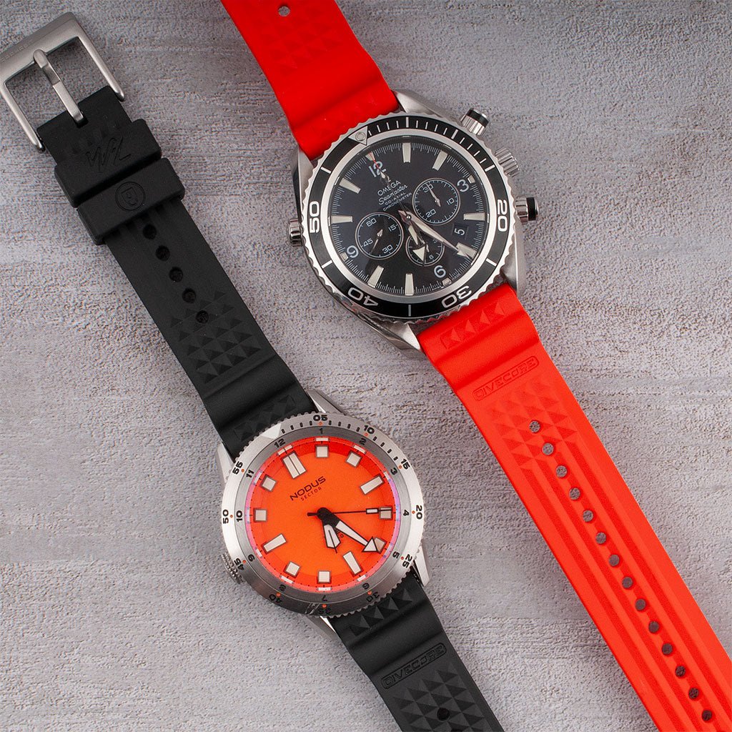 Divecore x StrapHabit WFL Waffle Professional Diving Watch Straps