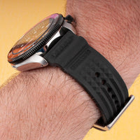 Divecore x StrapHabit WFL Waffle Professional Diving Watch Straps