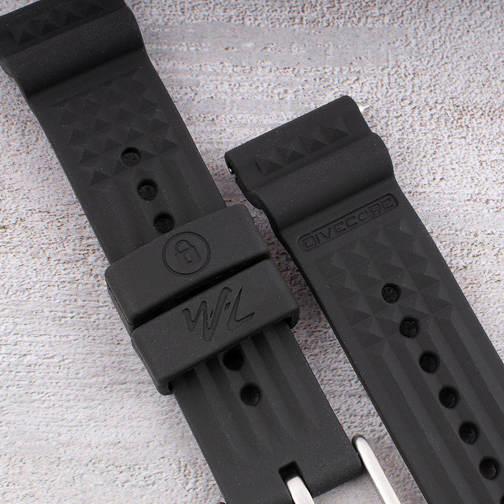 Divecore x StrapHabit WFL Waffle Professional Diving Watch Straps