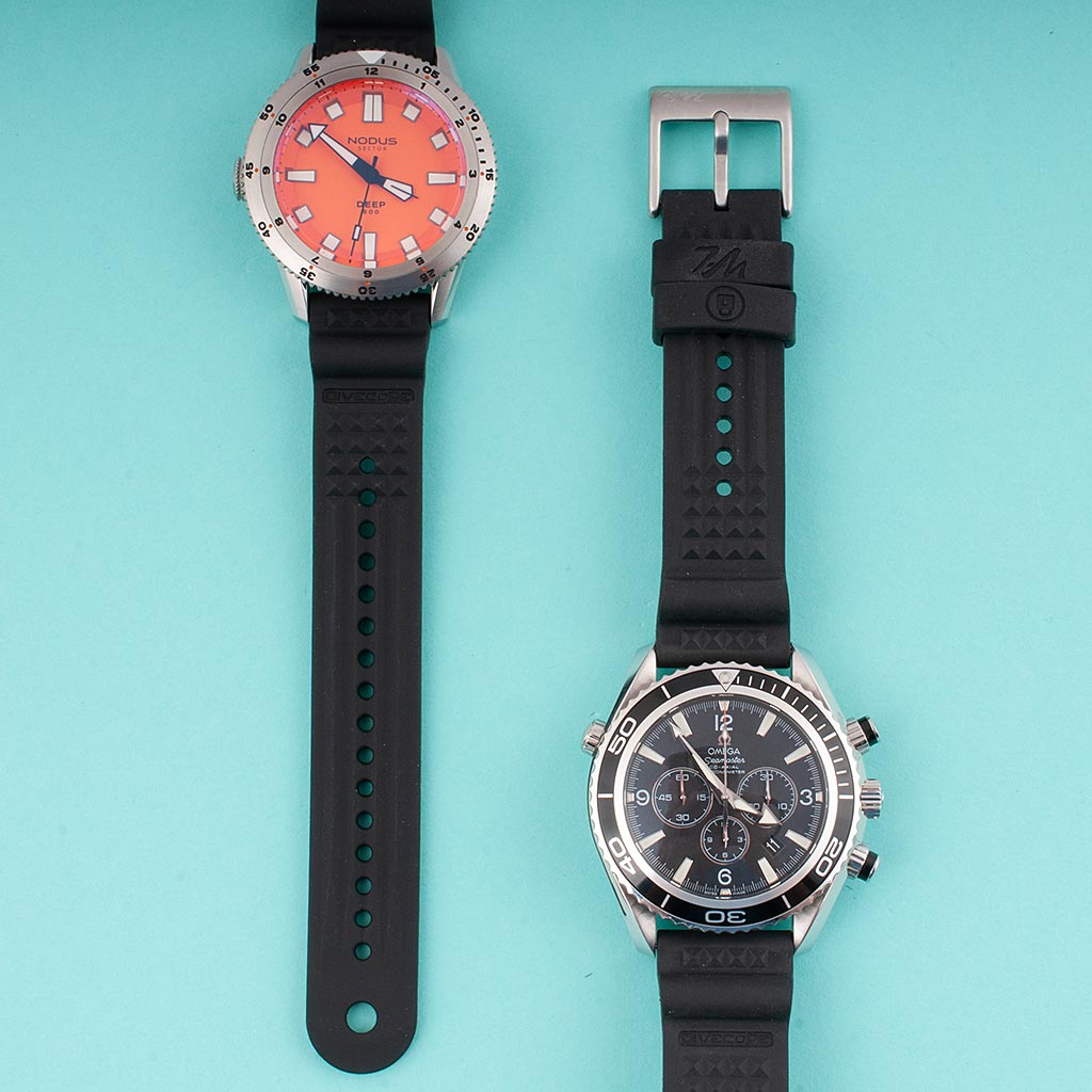 Divecore x StrapHabit WFL Waffle Professional Diving Watch Straps