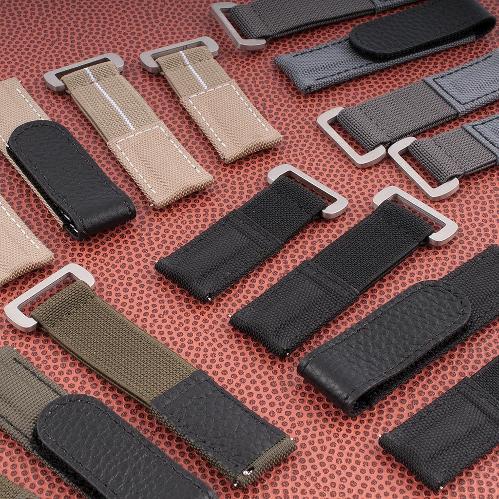 Hook and Loop Elastic Quick Release Watch Straps