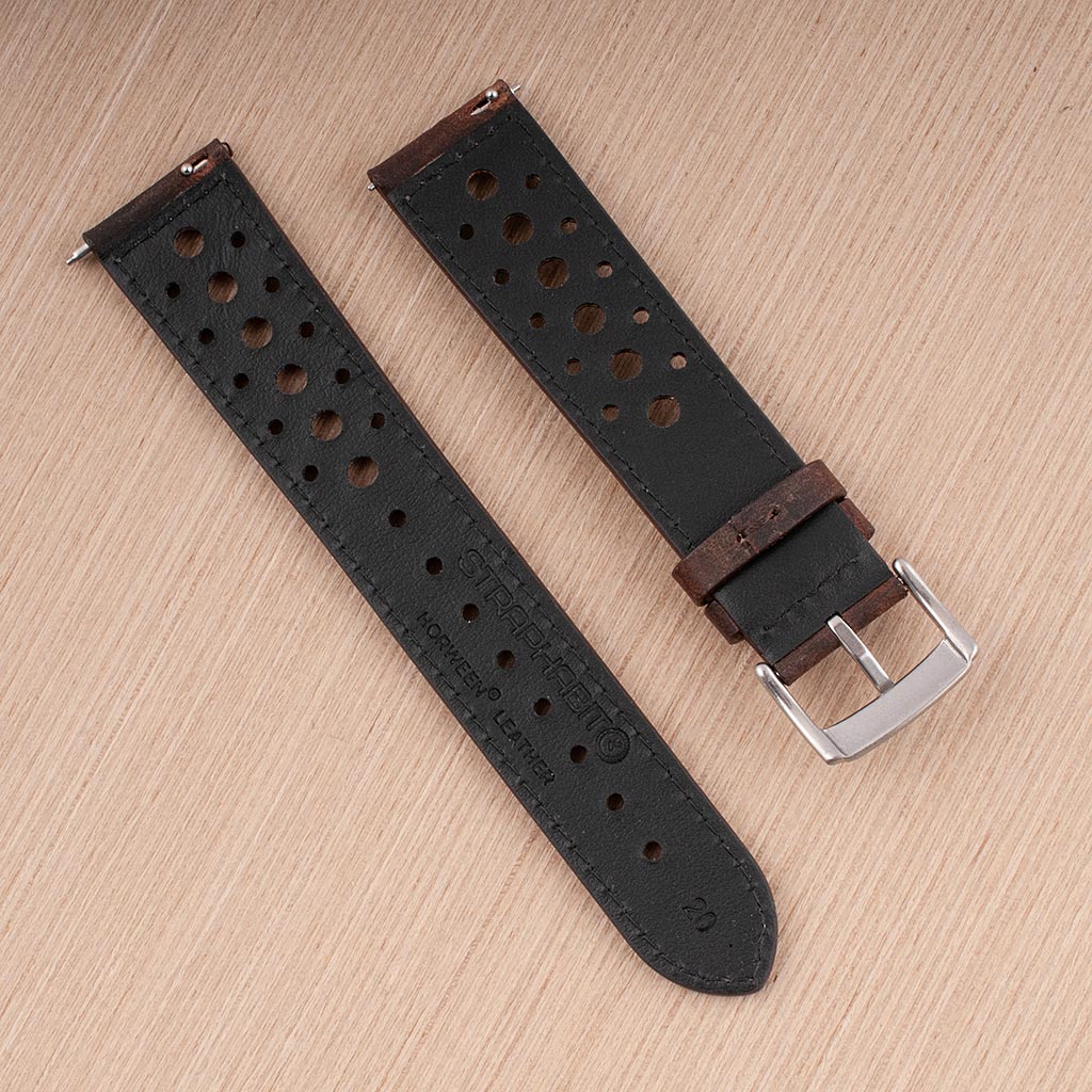 Horween Leather Racing Watch Straps