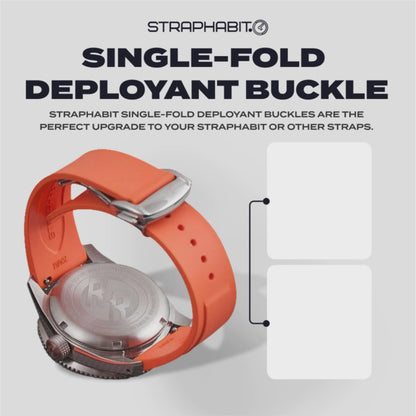 Single-Fold Deployant Buckle