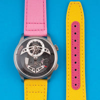 Ride to Conquer Cancer x StrapHabit 2025 Premium Sailcloth Watch Straps