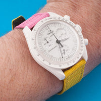 Ride to Conquer Cancer x StrapHabit 2025 Premium Sailcloth Watch Straps