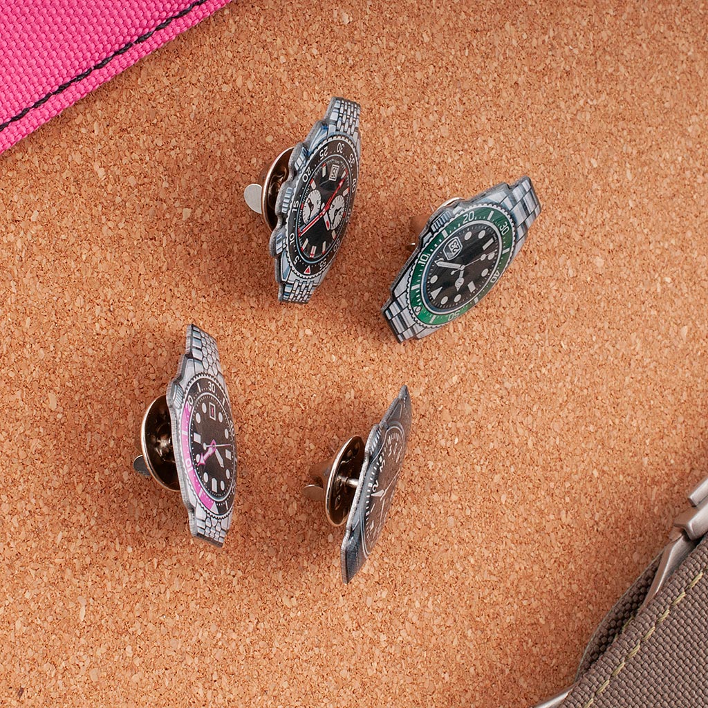 StrapHabit Watch Collector Pins