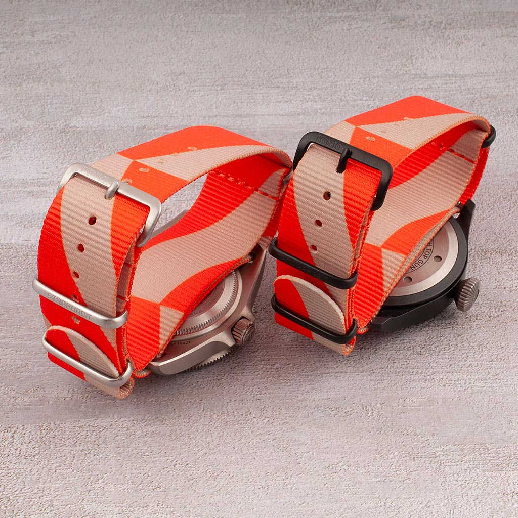 TGN x StrapHabit Dazzle Camo Watch Straps