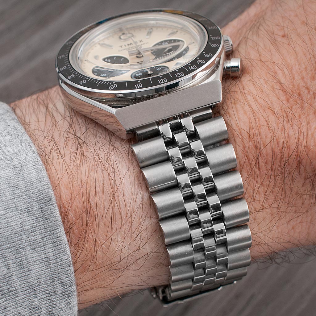 StrapHabit TQ18 Q Timex Jubilee Steel Watch Bracelets