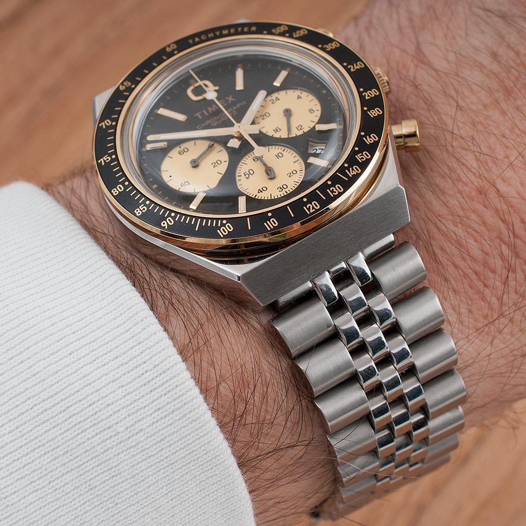 StrapHabit TQ18 Q Timex Jubilee Steel Watch Bracelets