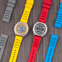 Vented FKM Rubber Quick Release Watch Straps