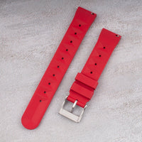 Waffle FKM Rubber Quick Release Watch Straps