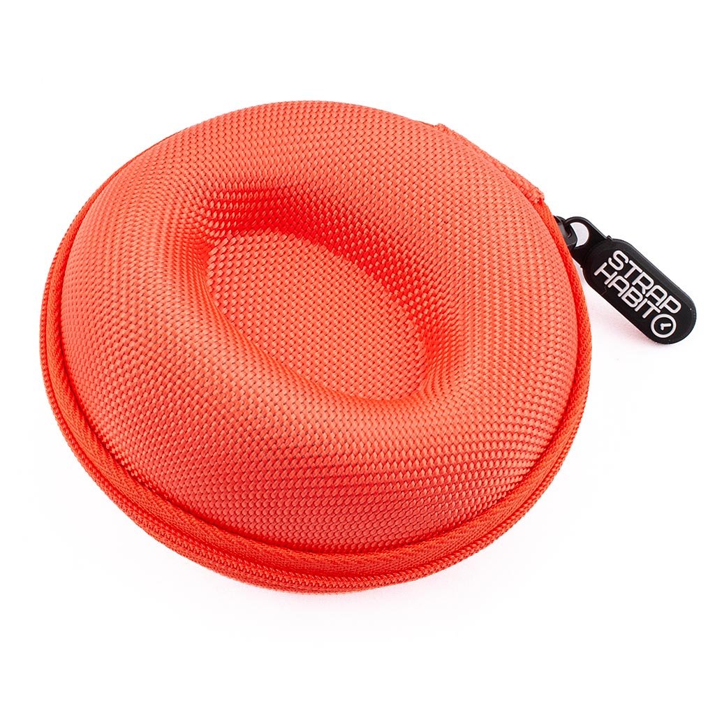Hard Shell Watch Travel Case with Soft Lining - StrapHabit