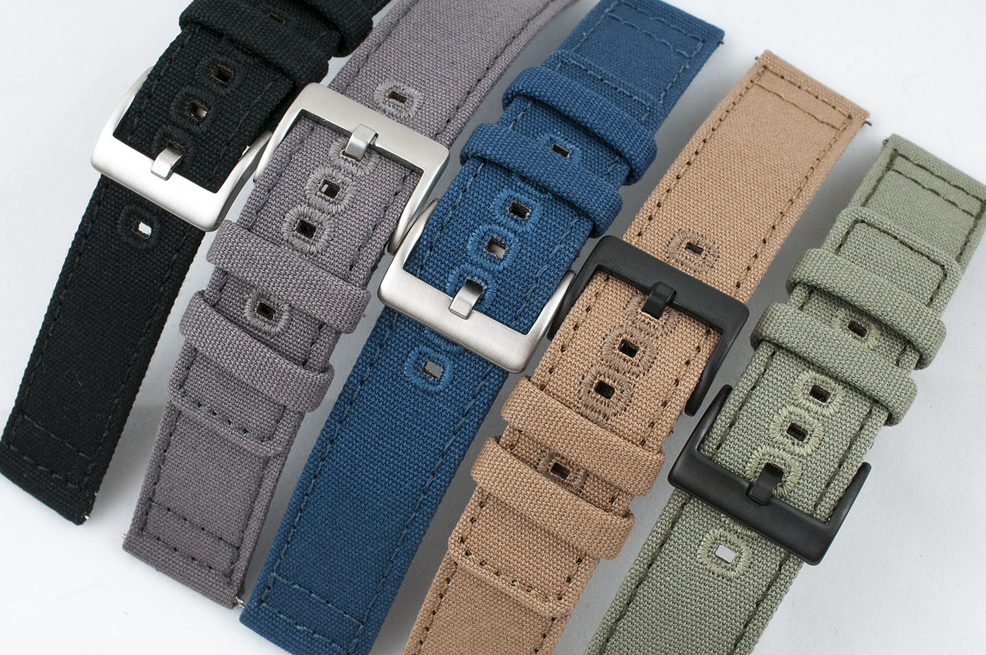 Canvas Quick Release Watch Straps