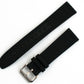 Premium Sailcloth quick release watch strap band replacement 19mm, 20mm, 21mm, 22mm black