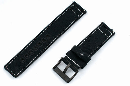 Luminous Stitching Canvas Watch Straps