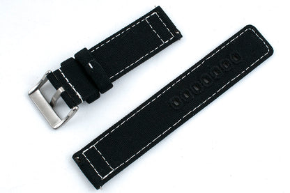 Luminous Stitching Canvas Watch Straps