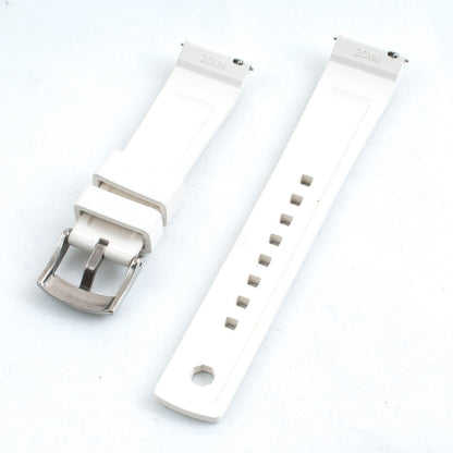 Locking Keeper FKM Rubber Quick Release Watch Straps