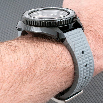 Waffle FKM Rubber Quick Release Watch Straps