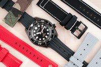 Waffle FKM Rubber Quick Release Watch Straps