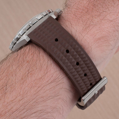 Waffle FKM Rubber Quick Release Watch Straps