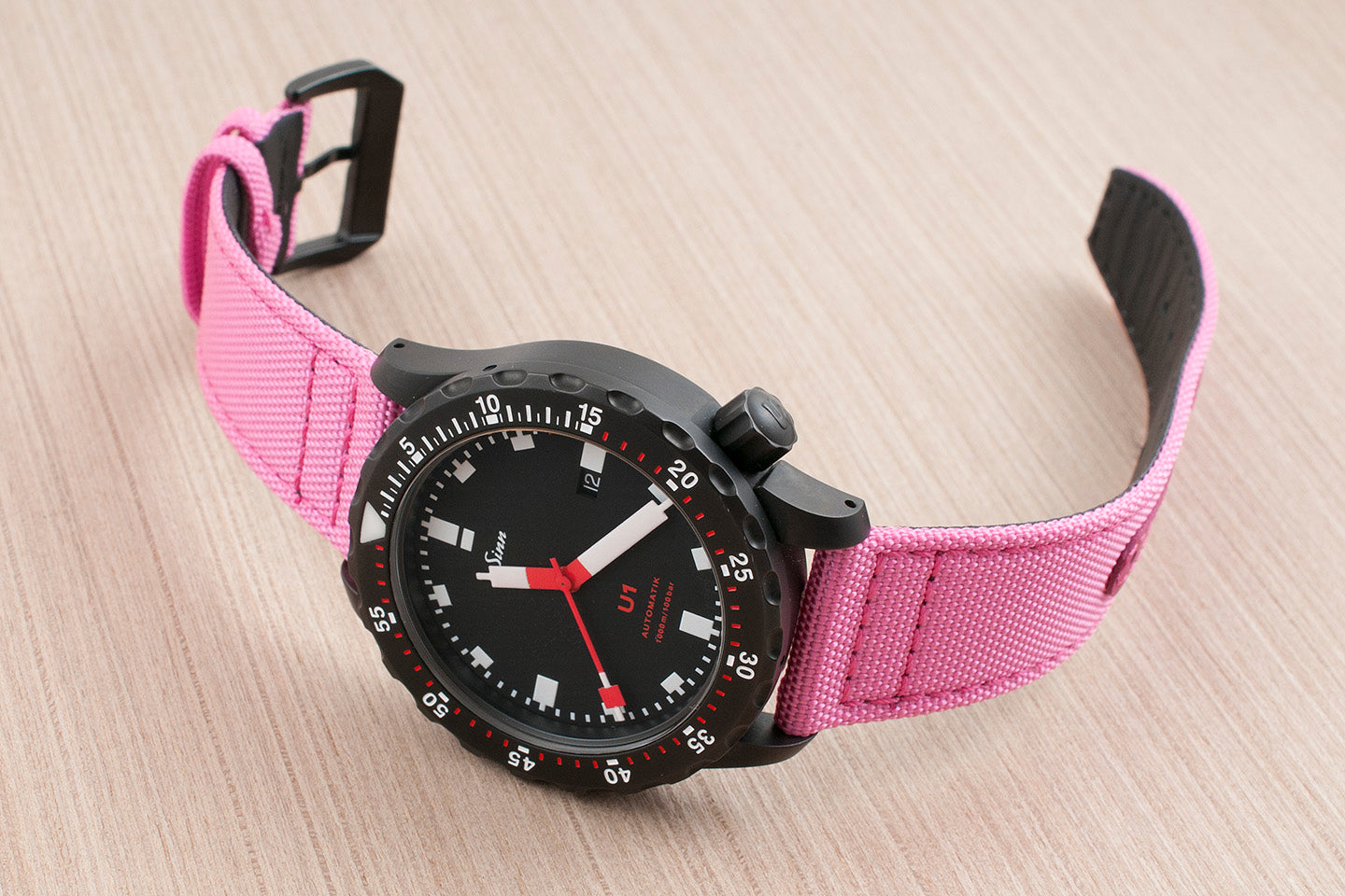 Brodinkee x StrapHabit 2022 Real Men Wear Pink Premium Sailcloth Quick Release Watch Straps