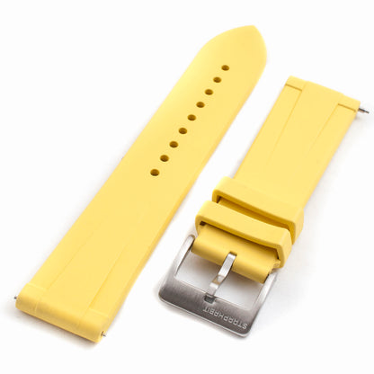 Slim Ridge FKM Rubber Quick Release Watch Straps