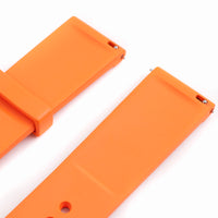 Slim Ridge FKM Rubber Quick Release Watch Straps