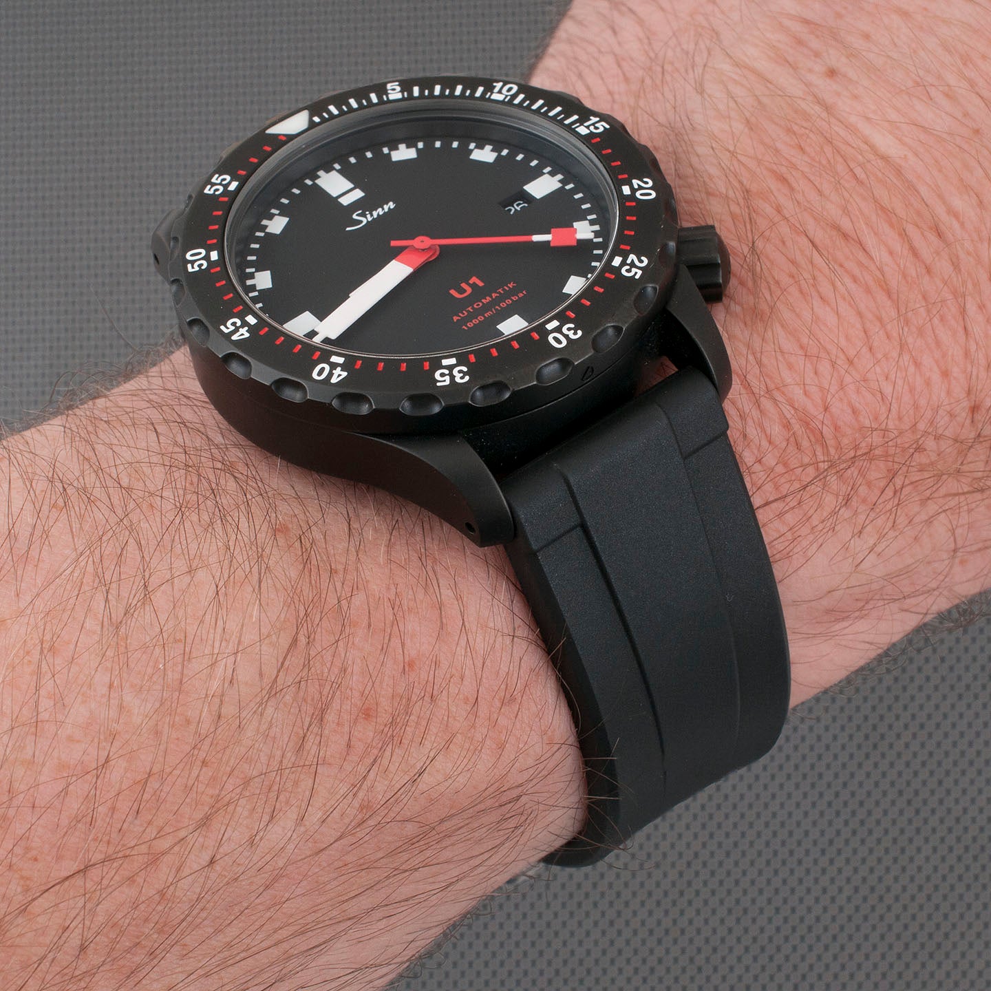 Slim Ridge FKM Rubber Quick Release Watch Straps