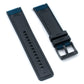 Sailcloth and FKM Rubber Quick Release Hybrid Watch Straps