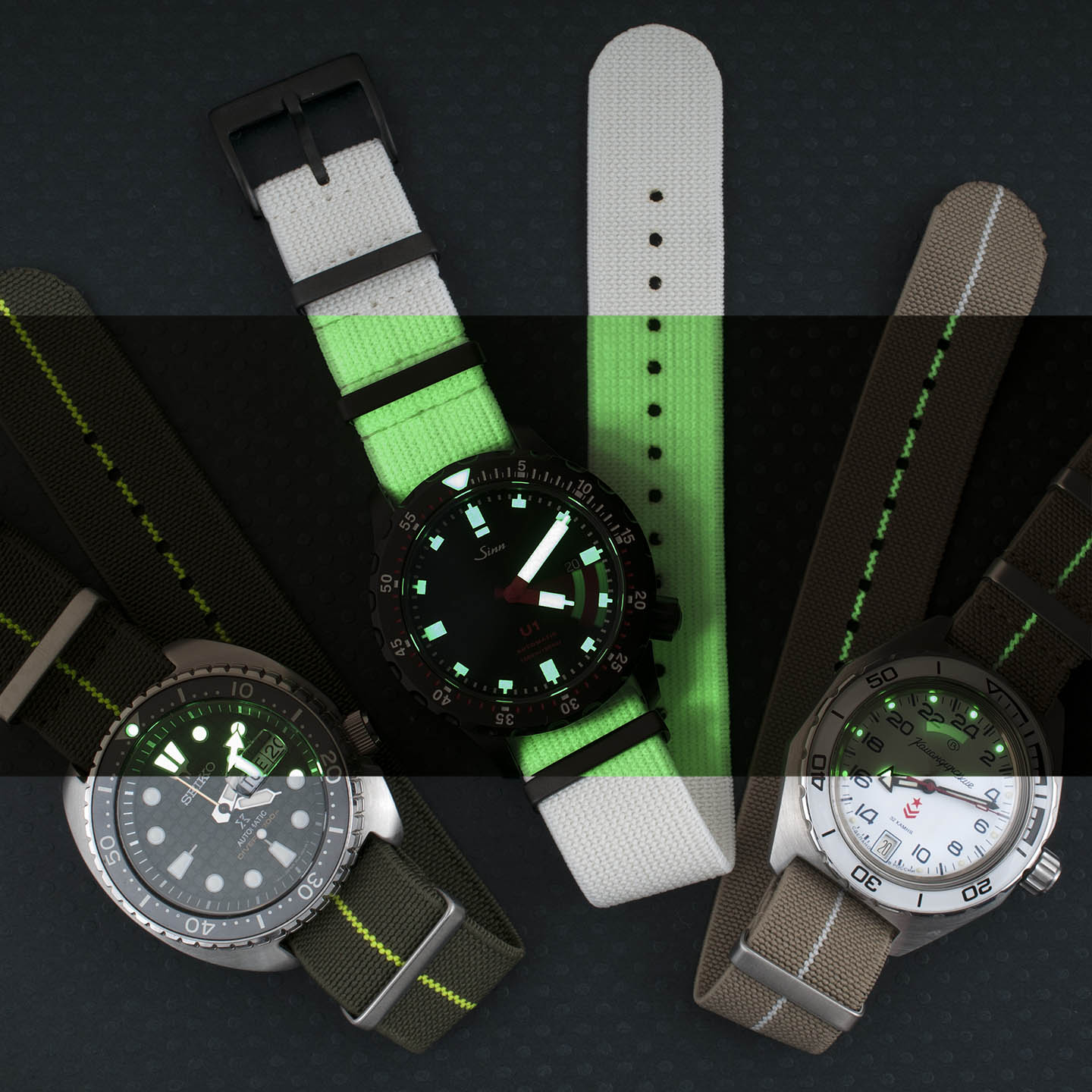 Luminous Elastic Watch Straps