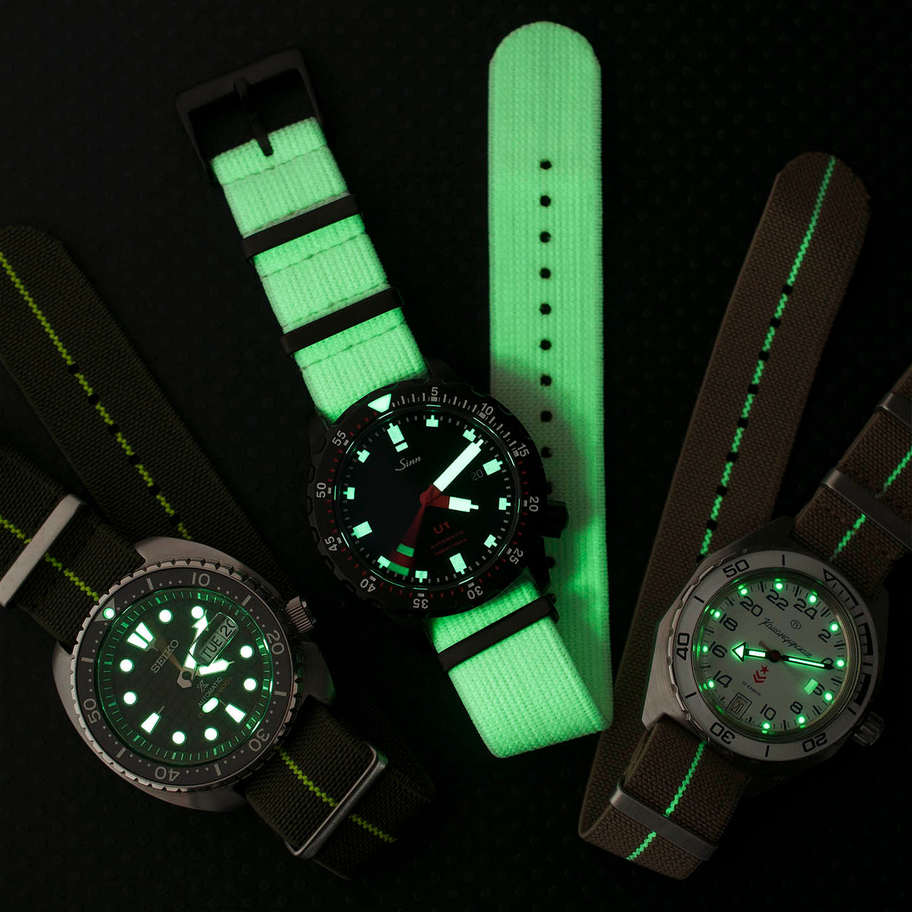 Luminous Elastic Watch Straps