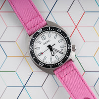 Brodinkee x StrapHabit 2022 Real Men Wear Pink Premium Sailcloth Quick Release Watch Straps