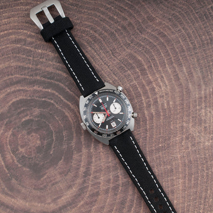 Distressed Canvas and Leather Quick Release Watch Straps