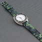 Tropical retro vintage replacement watch strap band FKM rubber tropic 19mm 20mm 21mm 22mm green camo camouflage seiko spb313 white slim turtle