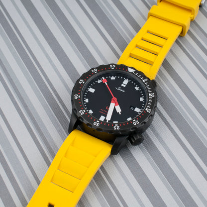 Vented FKM Rubber Quick Release Watch Straps