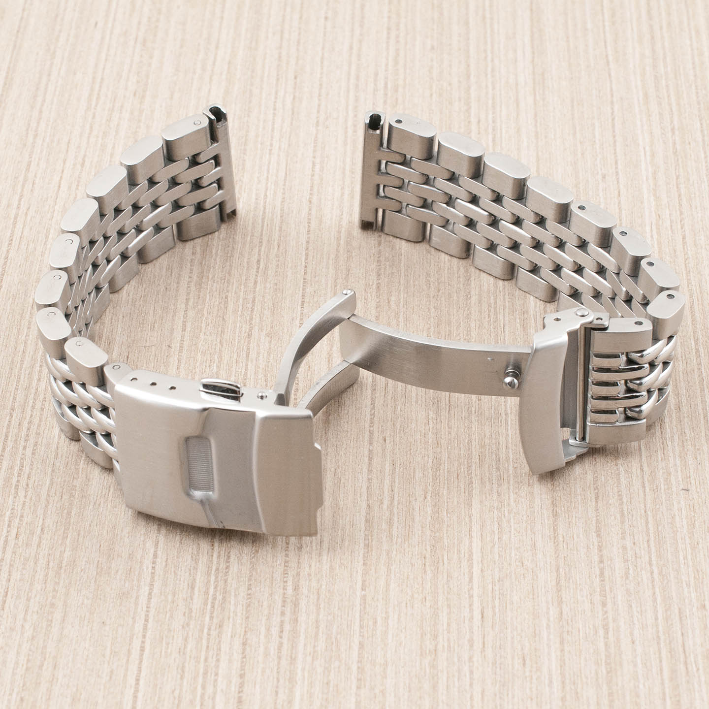 Stainless Steel Beads of Rice Bracelet | StrapHabit