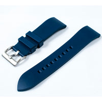 FKM Rubber Quick Release Replacement Watch Straps Bands 19mm 20,mm 21mm 22mm 24mm blue variant_blue