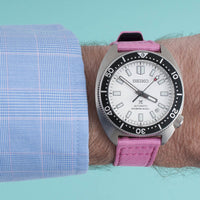 Brodinkee x StrapHabit 2022 Real Men Wear Pink Premium Sailcloth Quick Release Watch Straps